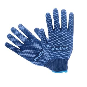 Vaultex Cotton Knitted Double Side Dotted Gloves